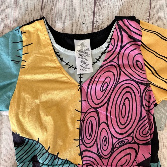 Disney Store Sally The Nightmare Before Christmas costume girl size 7/8 - Picture 5 of 10